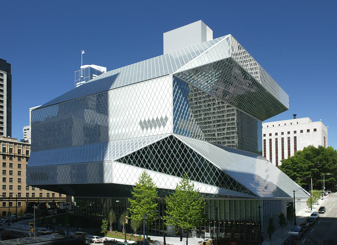 Seattle Central Library -  du học Tân Tiến