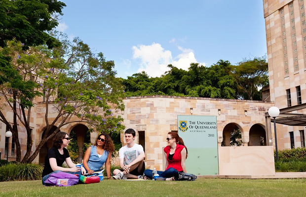The University of Queensland studens