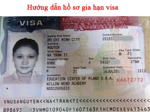 hướng dẫn thủ tục gia hạn visa