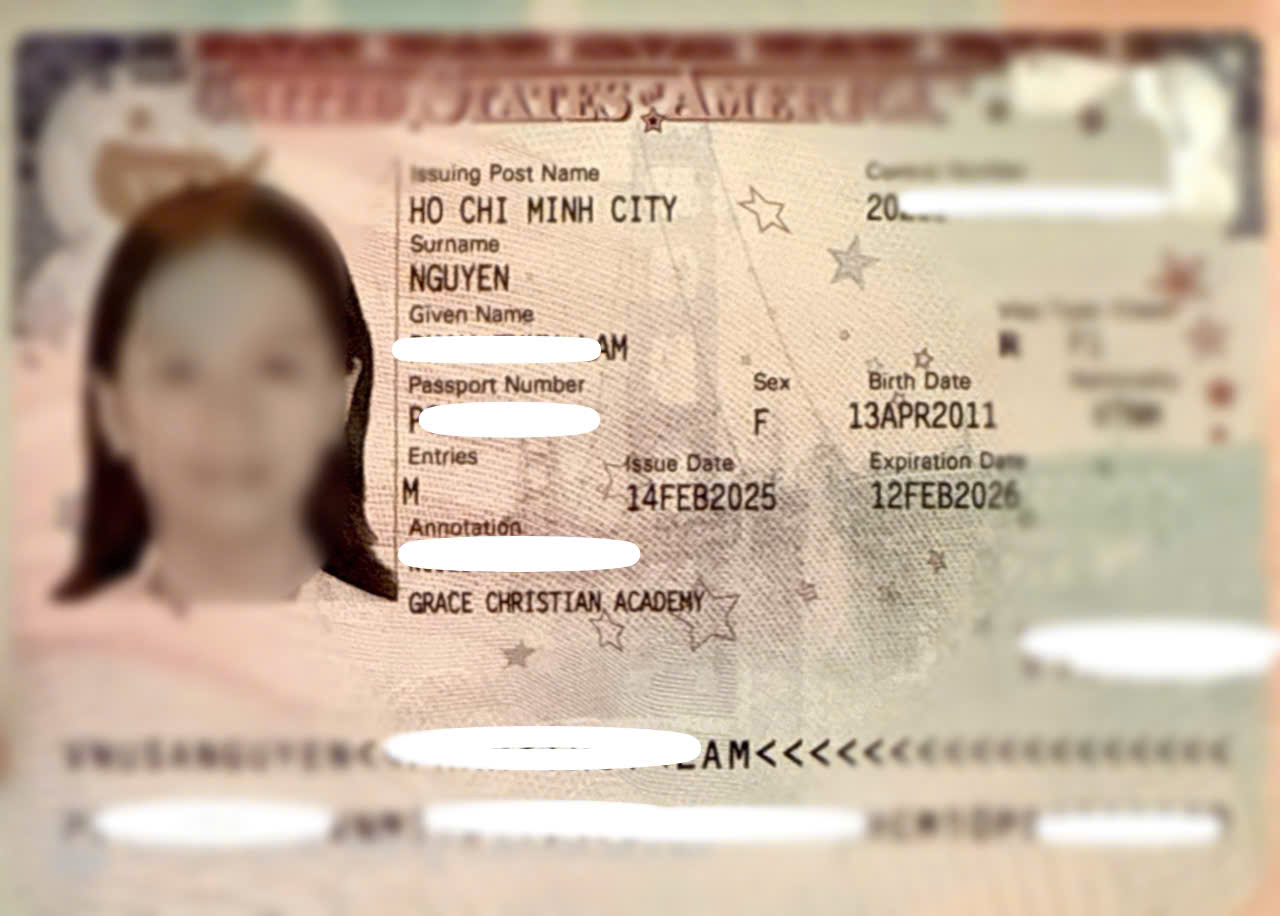 CHÚC MỪNG KHÁCH HÀNG ĐẬU VISA DU  HỌC HOA KỲ