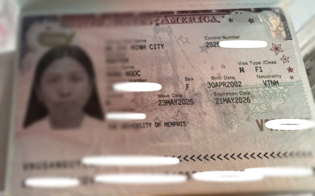 CHÚC MỪNG KHÁCH HÀNG ĐẬU VISA DU  HỌC HOA KỲ