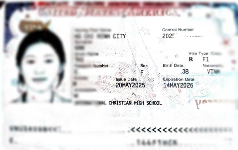 CHÚC MỪNG KHÁCH HÀNG ĐẬU VISA DU  HỌC HOA KỲ