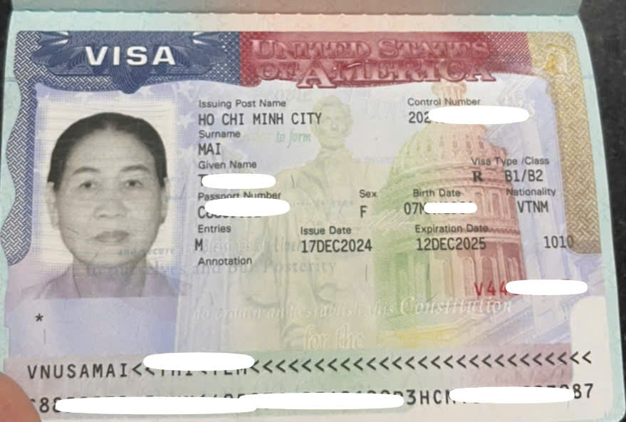 CHÚC MỪNG KHÁCH HÀNG ĐẬU VISA DU LỊCH HOA KỲ