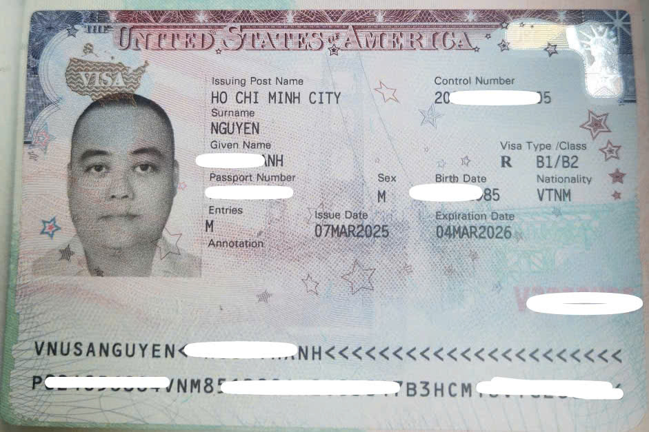 CHÚC MỪNG KHÁCH HÀNG ĐẬU VISA DU LỊCH HOA KỲ