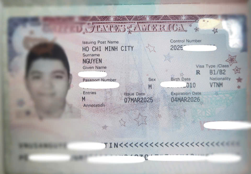 CHÚC MỪNG KHÁCH HÀNG ĐẬU VISA DU LỊCH HOA KỲ