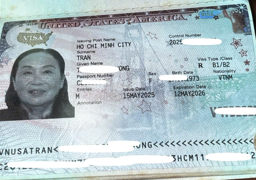 CHÚC MỪNG KHÁCH HÀNG ĐẬU VISA DU LỊCH HOA KỲ