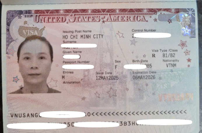 CHÚC MỪNG KHÁCH HÀNG ĐẬU VISA DU LỊCH HOA KỲ