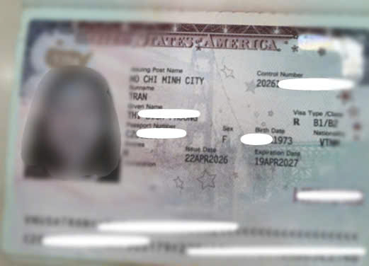 CHÚC MỪNG KHÁCH HÀNG ĐẬU VISA DU LỊCH HOA KỲ