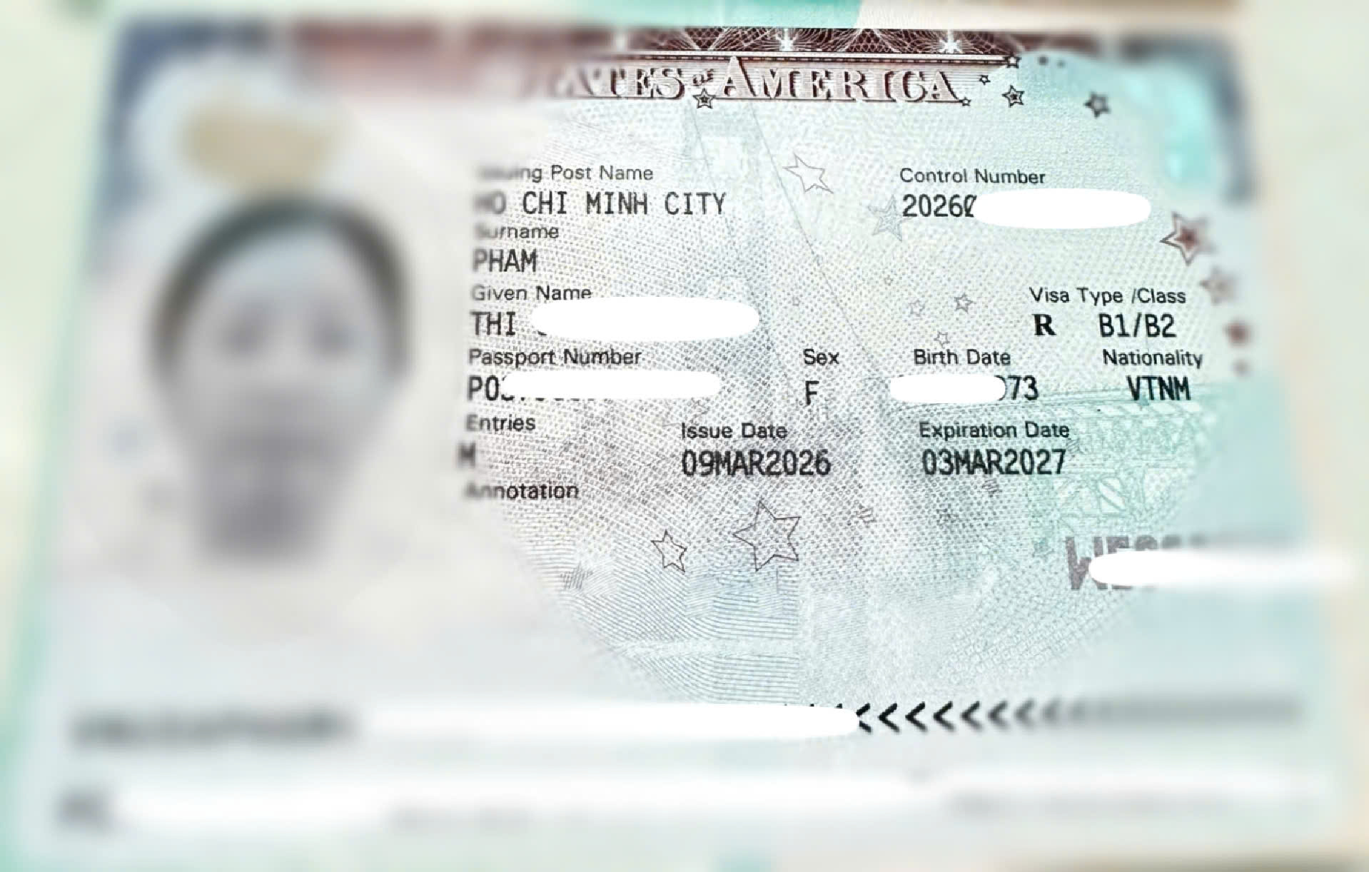 CHÚC MỪNG KHÁCH HÀNG ĐẬU VISA DU LỊCH HOA KỲ